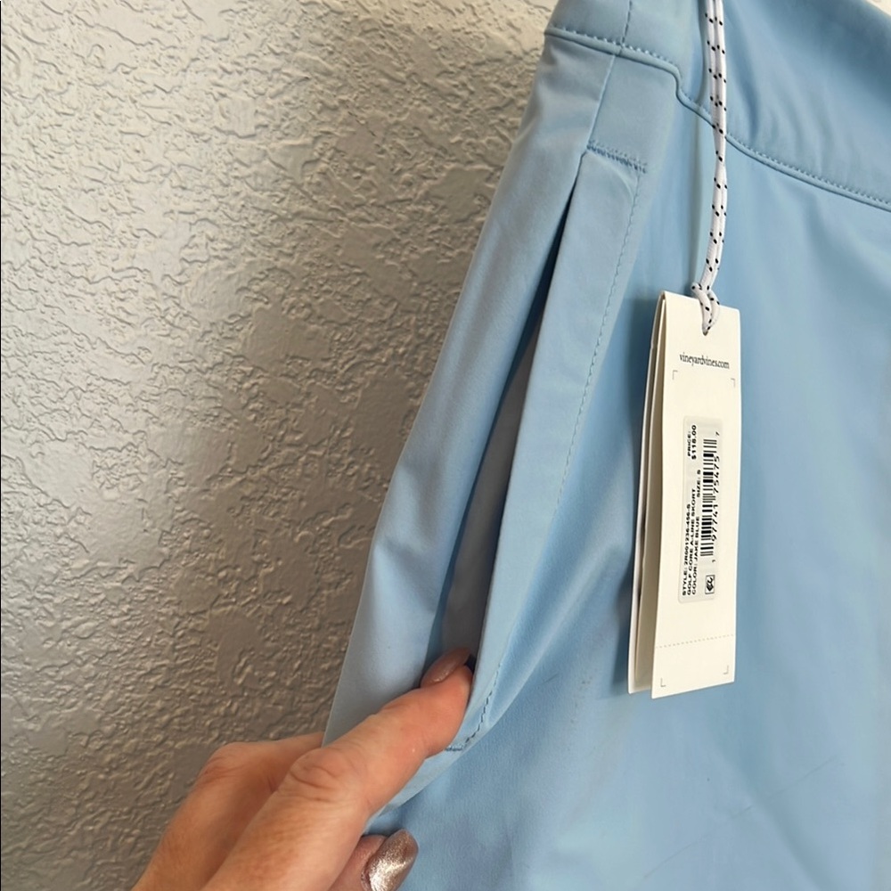 Vineyard Vines Blue Mini Pencil Skirt Athletic - Picture 5 of 11